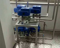 某水處理廠電動(dòng)法蘭球閥安裝實(shí)例